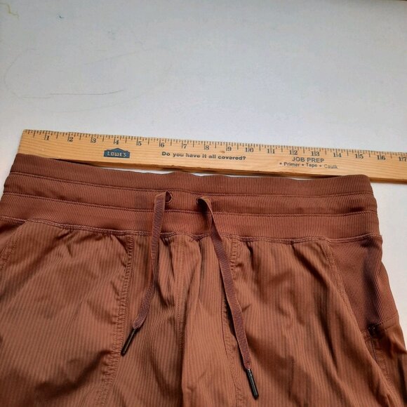 Lululemon Pants Womens 8 Brown Dance Studio Jogger Mid Rise Full Length 29" - Picture 11 of 14